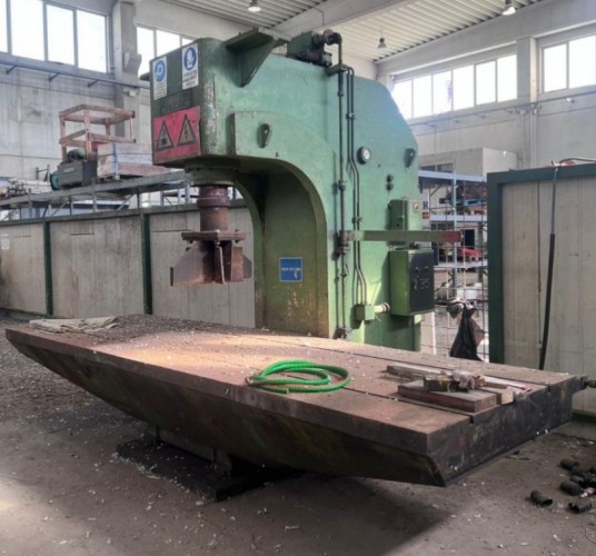 Pressa usata idraulica per raddrizzatura Emanuel - Plastin Gold